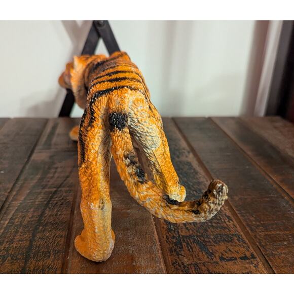 Large Tiger Rubber Toy Figure 14” - Picture 8 of 12